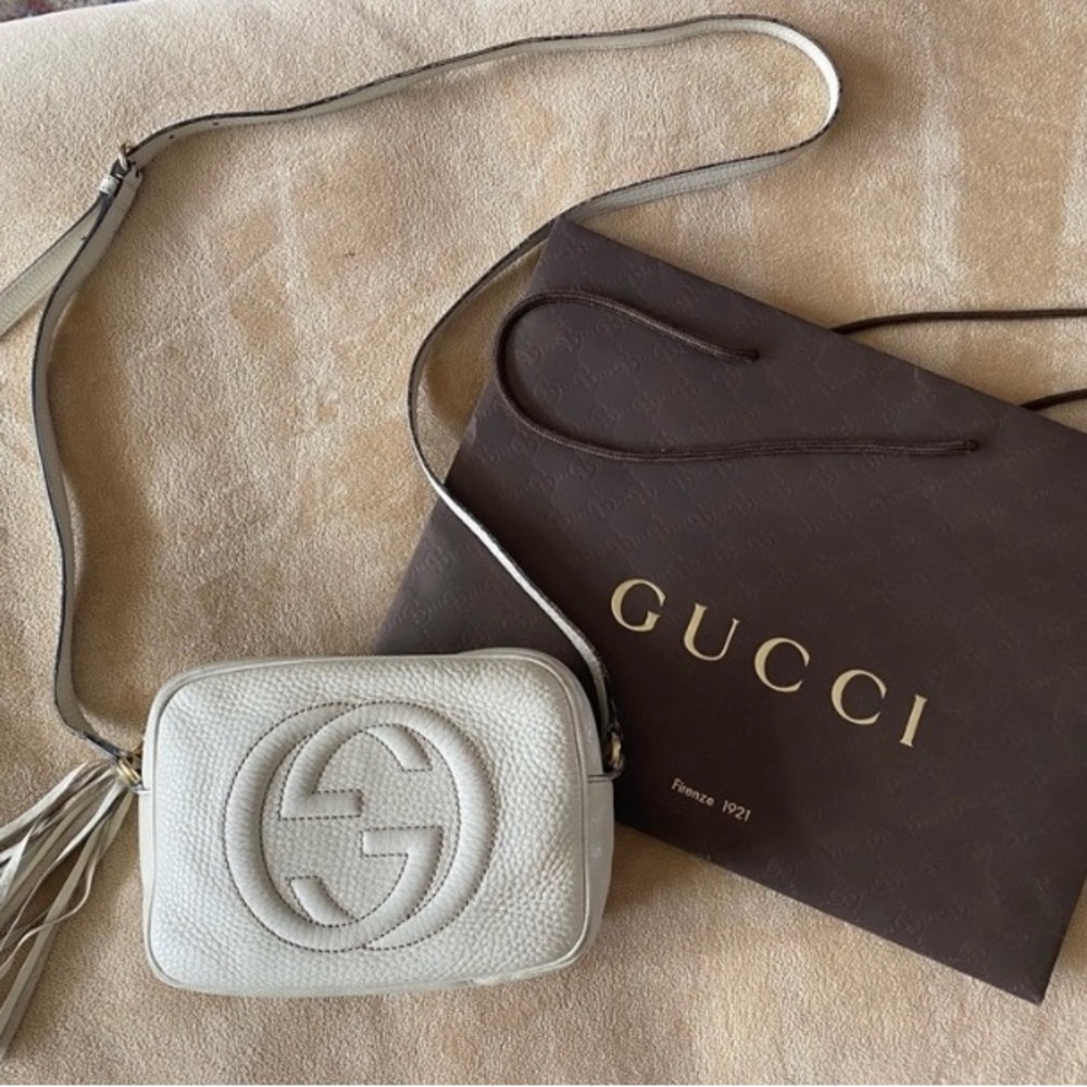 Gucci camera bag.